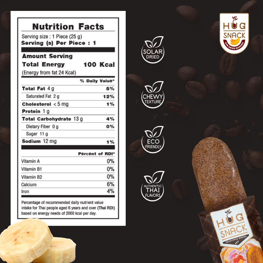 Solar Dried Banana Dipped Espresso (box size) - Image 2